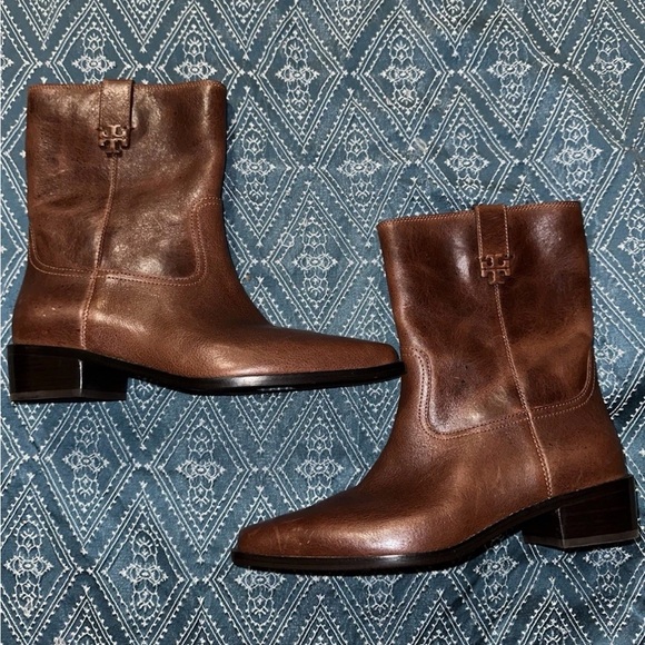 Tory Burch City Western Ankle Boot - Picture 5 of 7